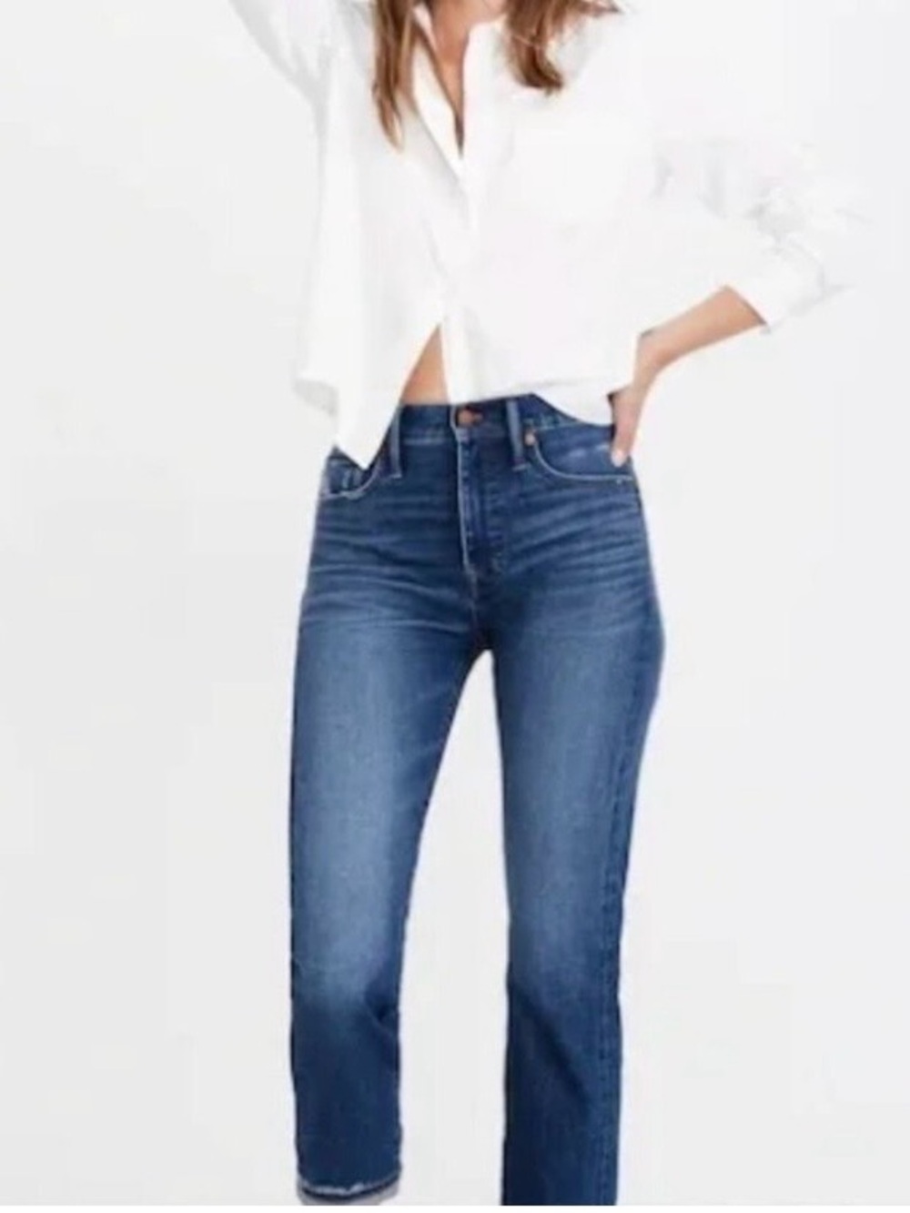 Madewell Classic Straight Jeans